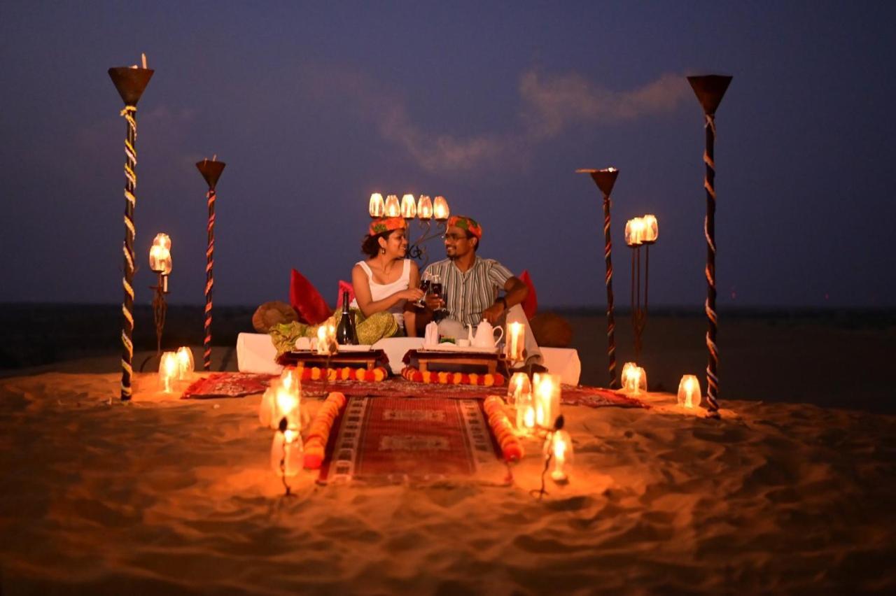Sky Desert Safari Camp Jaisalmer Eksteriør bilde