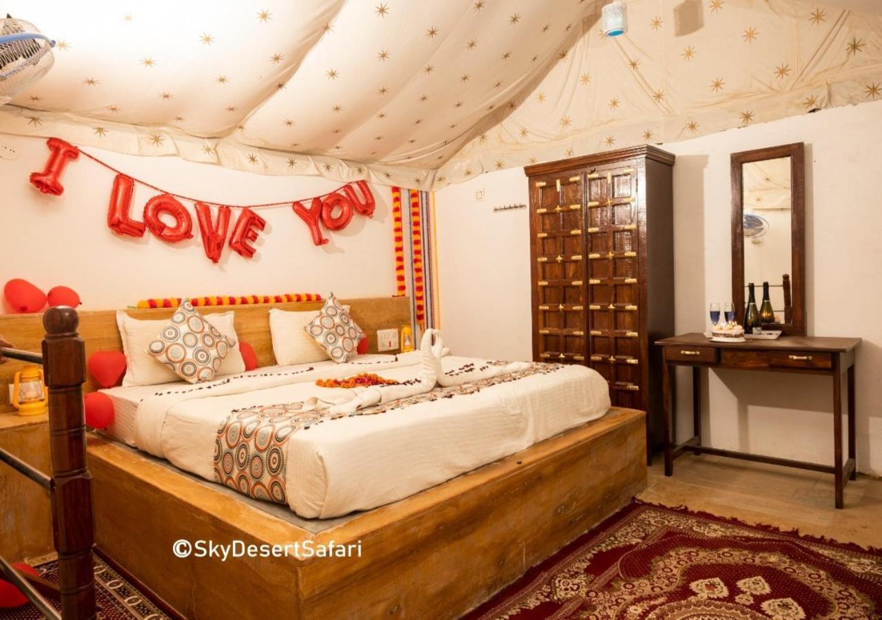 Sky Desert Safari Camp Jaisalmer Eksteriør bilde