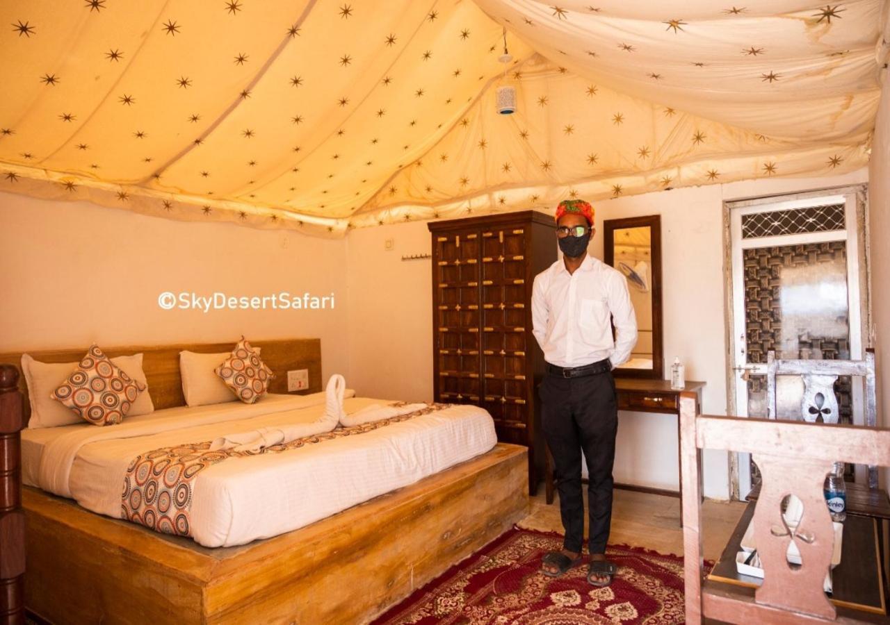 Sky Desert Safari Camp Jaisalmer Eksteriør bilde
