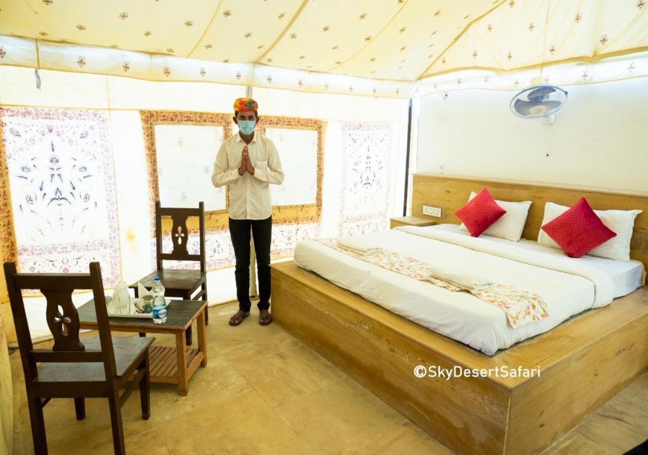 Sky Desert Safari Camp Jaisalmer Eksteriør bilde