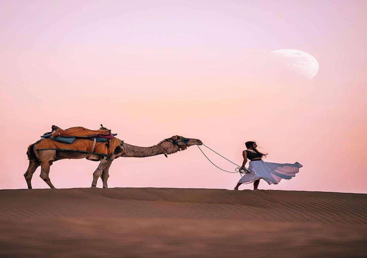 Sky Desert Safari Camp Jaisalmer Eksteriør bilde