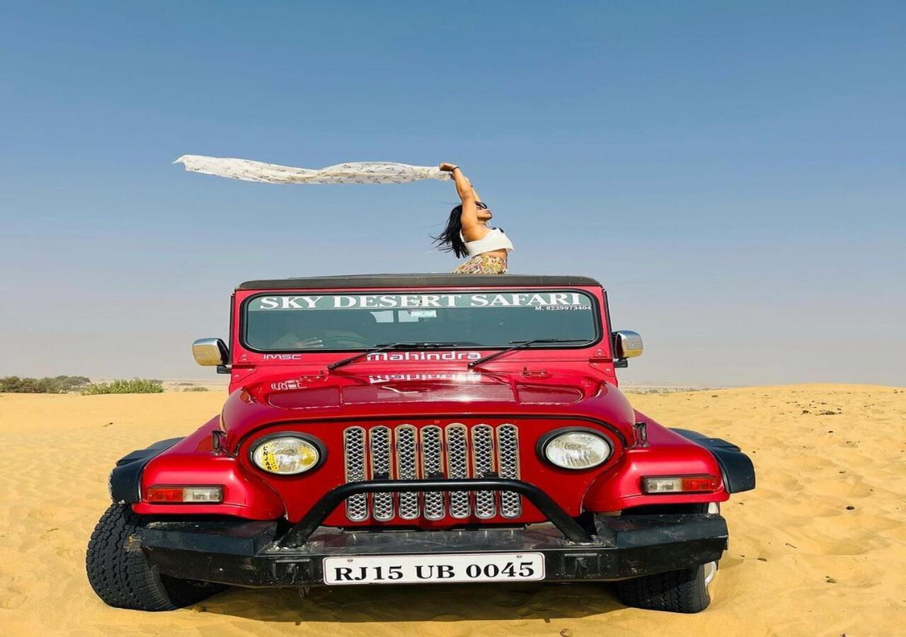 Sky Desert Safari Camp Jaisalmer Eksteriør bilde