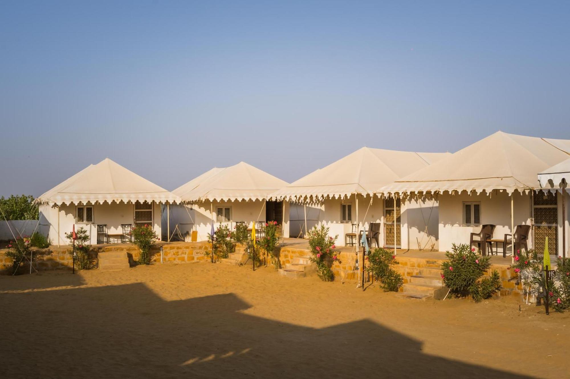 Sky Desert Safari Camp Jaisalmer Eksteriør bilde