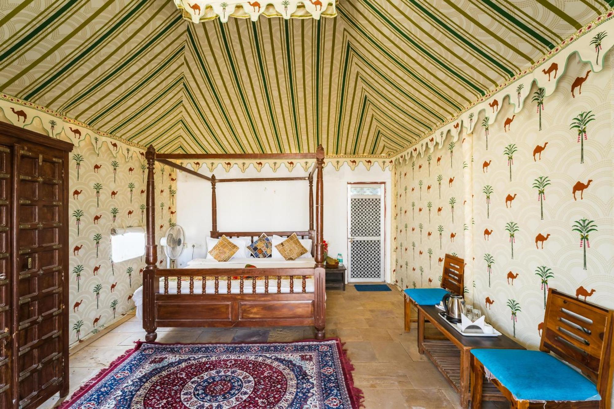 Sky Desert Safari Camp Jaisalmer Eksteriør bilde