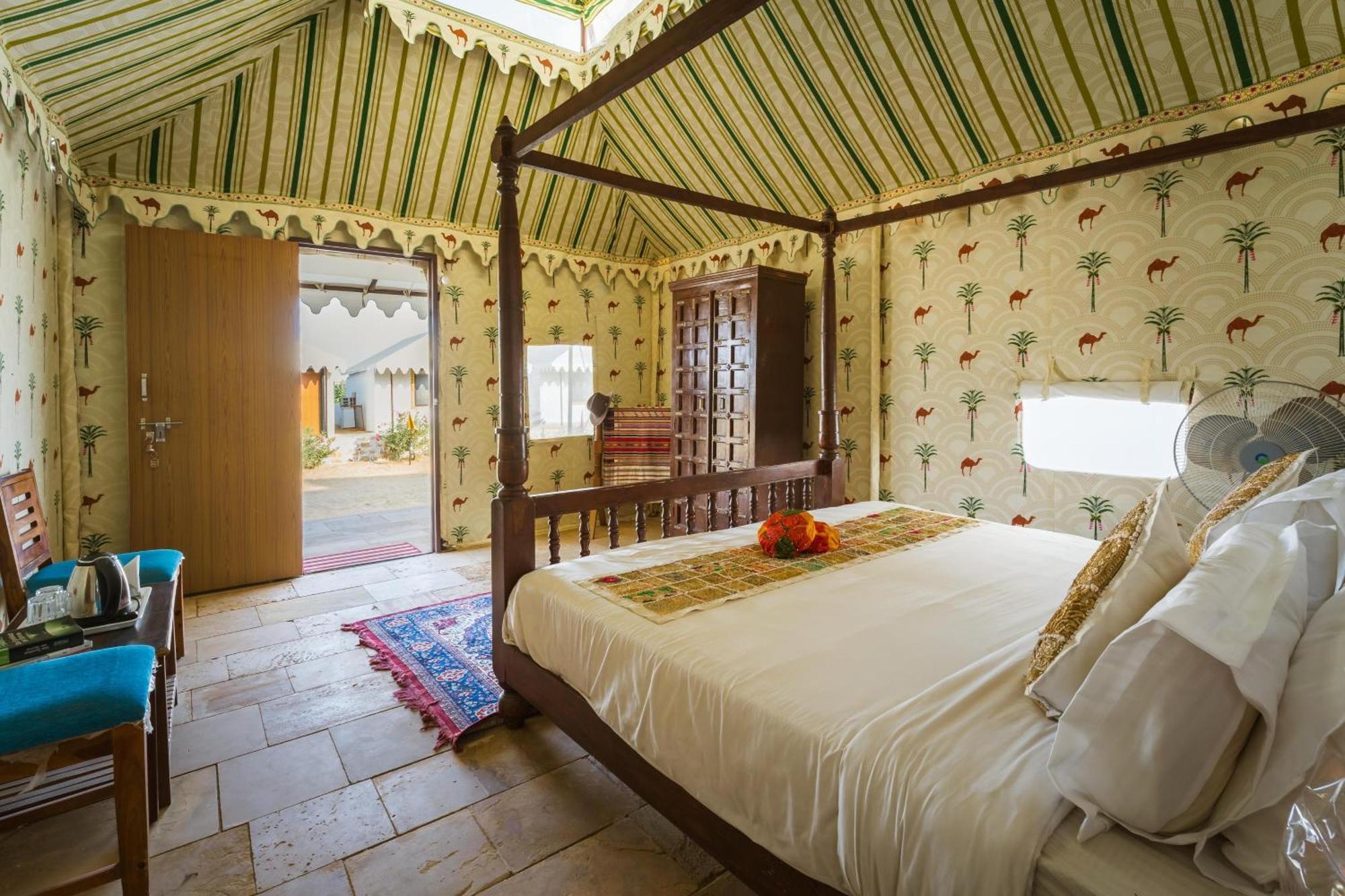 Sky Desert Safari Camp Jaisalmer Eksteriør bilde