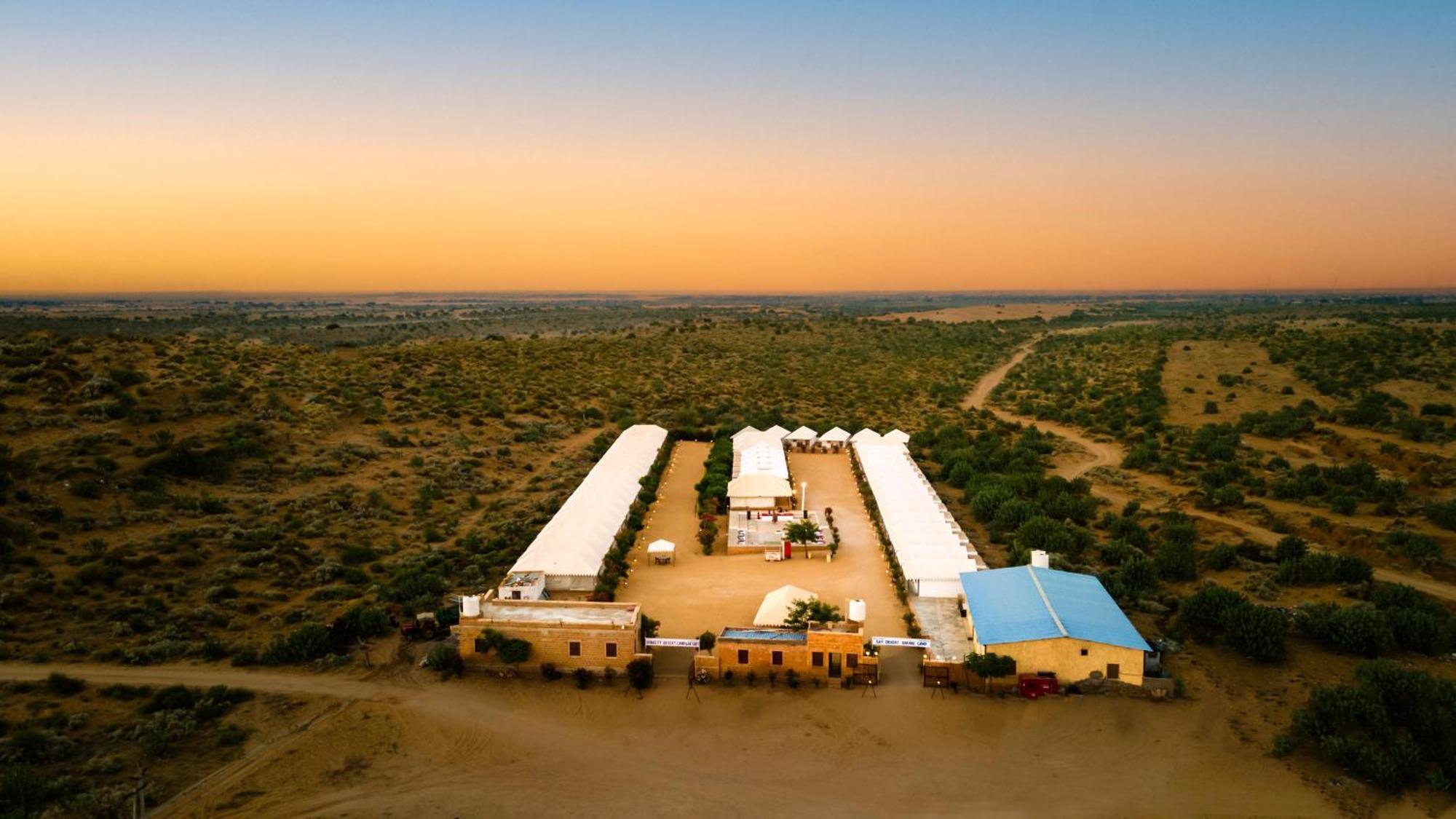 Sky Desert Safari Camp Jaisalmer Eksteriør bilde